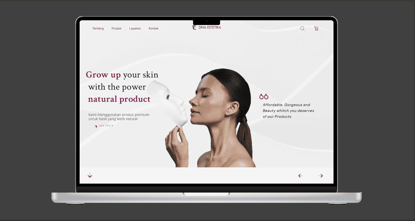 Landing Page Beauty Clinic